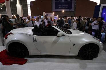 طنین صدای زیبای نیسان ۳۷۰z در نمایشگاه خودرو تبریز
