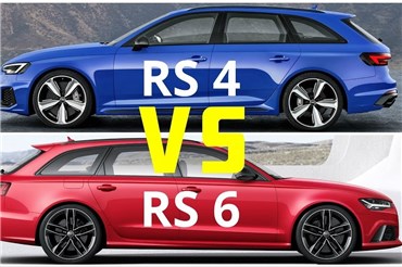 مقایسه خودروهای Rs۴ و Rs۶ ؛ پیشروهای آئودی در برابر هم