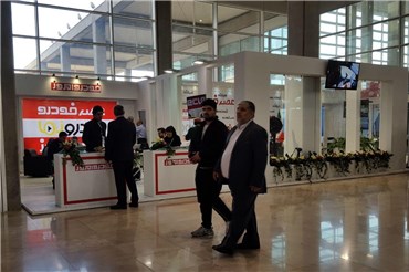 نمایشگاه خودرو تهران جنب ورودی سالن A۵ میزبان شما در غرفه گروه رسانه ای امروز هستیم