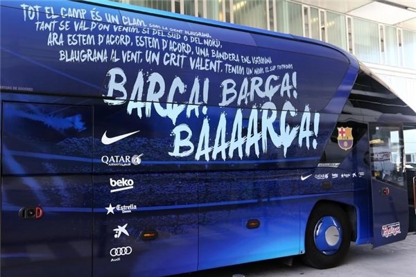 با اتوبوس رویایی تیم بارسلونای اسپانیا آشنا شوید