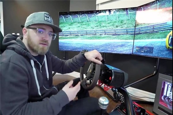 شبیه ساز رانندگی بازی های کامپیوتری ۳۵ هزار دلاری!