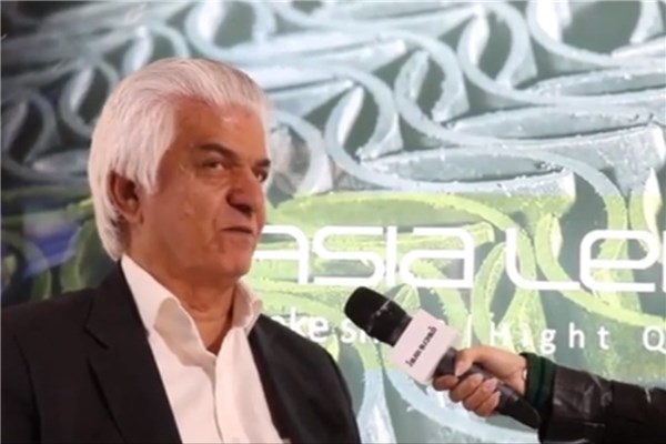 مصاحبه با محمدرضا نجفی منش مدیرعامل آسیا لنت در نمایشگاه قطعات خودرو