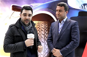 مصاحبه با ذوالفقاری مدیر بازاریابی منطقه ای بارز در نمایشگاه قطعات خودرو ۹۷
